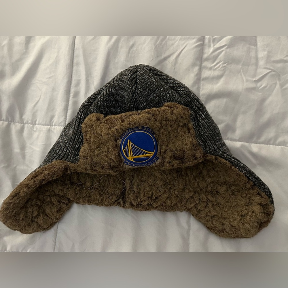 Golden State Warriors Knit Trapper Hat